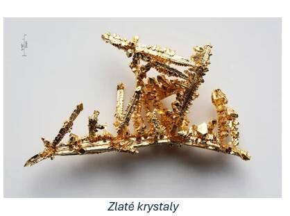 Zlaté krystaly