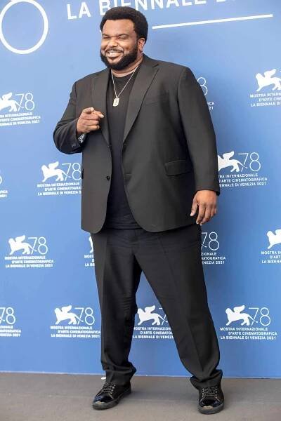 Craig Robinson attends the photocall of "Mona Lisa And The Blood Moon" during the 78th Venice International Film Festival on September 05, 2021 in Venice, Italy