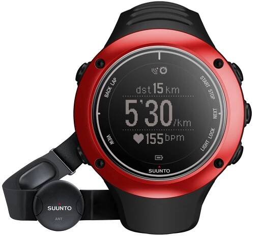Suunto Ambit2 S HR, červený
