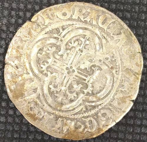 Míšeňský groš, Fridrich II., Kolem roku 1340. Stříbro ! č.3002