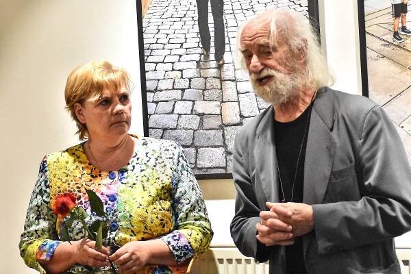 Iva Machalová - umělecká výstava kraslic, fotografie z vernisáže - Město Přerov