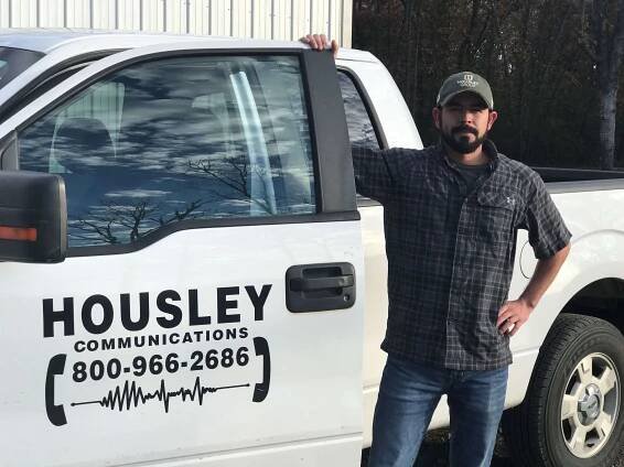 Joey King with Housley truck
