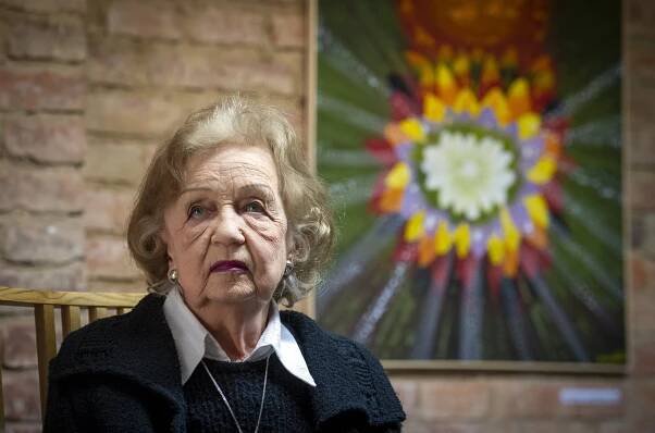 Malování mě ochraňuje ve stáří, říká devadesátnice Blanka Bohdanová