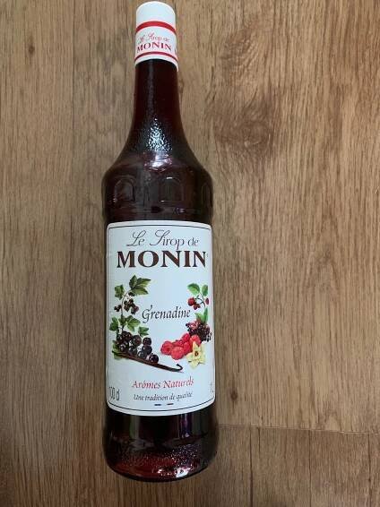 Podrobné informace o potravině Sirup grenadina