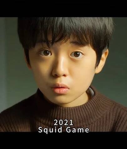 Squid Game Kids Cast (before vs after)