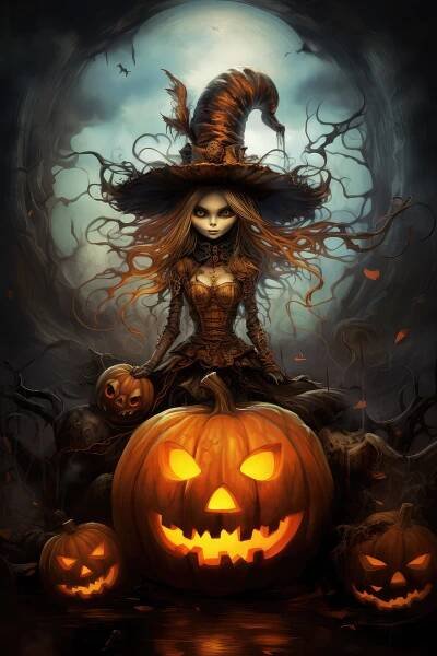 Halloween art