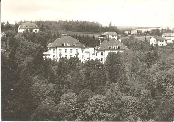 TEPLICE NAD BEČVOU - sanatorium Moravan - Přerov - Pohlednice místopis