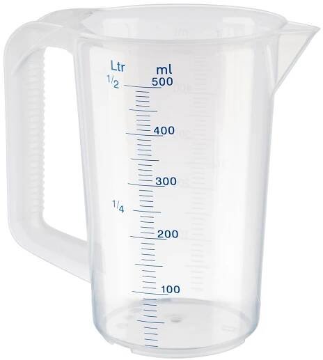 METRO PROFESSIONAL Odměrka plast 500 ml 1 ks - Odměrky, Náčiní na přípravu, Kuchyňské náčiní, Inventář, kuchyňské potřeby