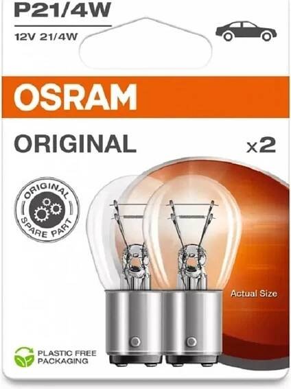 Osram Standard 7225-02B P21/4W BAZ15d 12V 21/4W