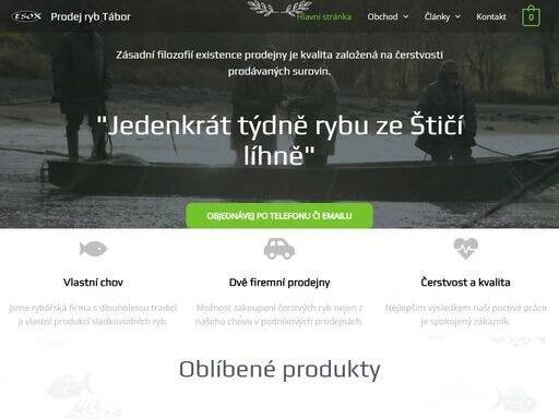 ŠTIČÍ LÍHEŇ - ESOX , spol. s r.o., Tábor - Živéfirmy.cz
