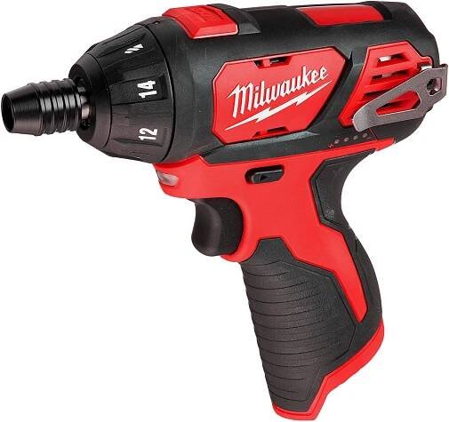 milwaukee 2401-20 m12 cordless hex screwdriver