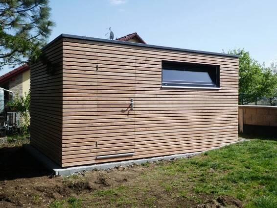 Moderní domek 4x3m - Plzeň - Realizace dřevostaveb | NATURLIVING®