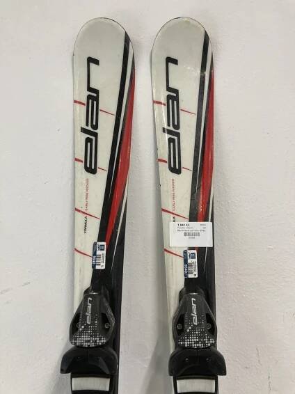 Bazar - Dětské lyže Elan Formula red 15/16 + QT EL 4.5 - délka 120cm