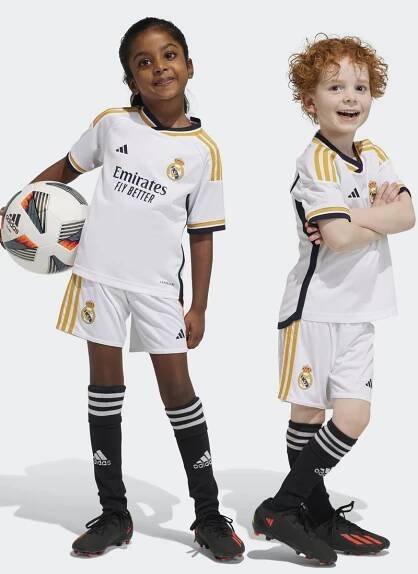 REAL MADRID 23/24 HOME MINI - Fotbalový dres - white