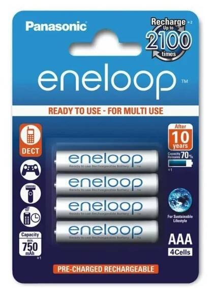 Panasonic Eneloop AAA 4ks 4MCCE/4BE