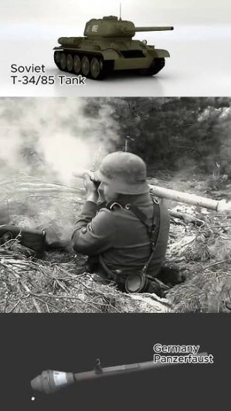 Smoking Soviet T-34 Tanks VS German Panzerfaust #worldwar2