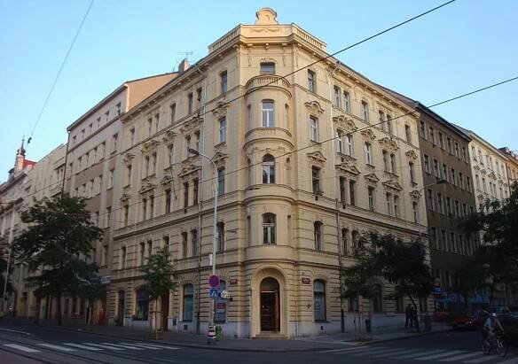 Praha - Vinohrady, Korunní/Budečská ulice