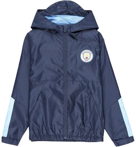 Manchester City Core Shower Jacket - Navy - Kids, , rebel_hi-res
