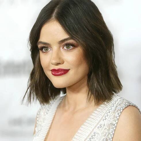 Lucy Hale Just Dyed Her Hair the Prettiest Shade of Rose Gold