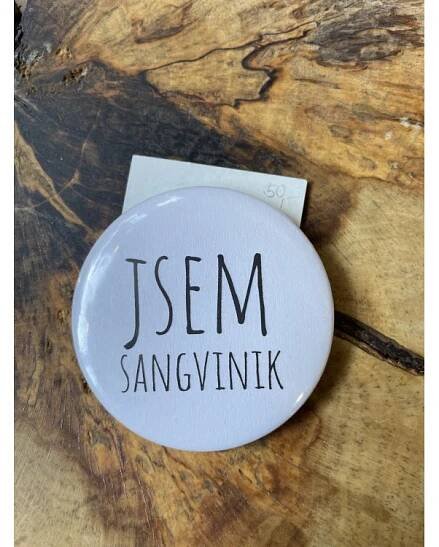 Placka Jsem sangvinik - Houba