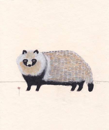 animal portrait i“ iru “ | ado(makiko watanabe) homepage