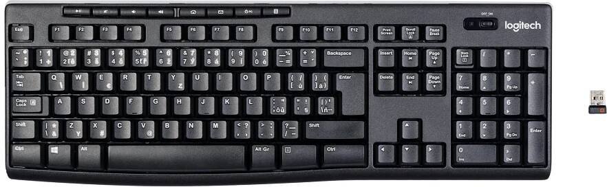 Logitech Wireless Keyboard K270 - CZ/SK