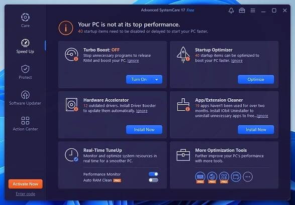 IObit Advanced SystemCare 17 unveils new one-click health check tool alongside redesigned UI free download - Software reviews