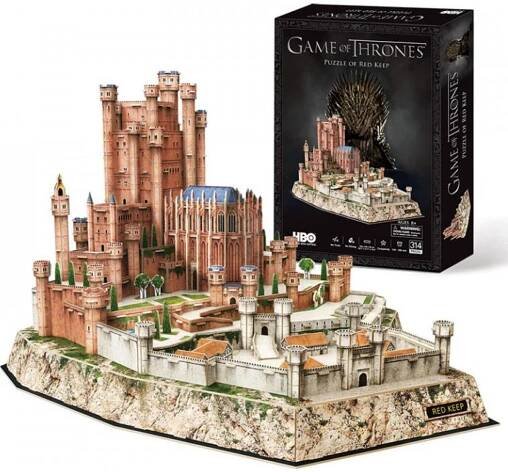 Cubicfun 3D Puzzle Game Of Thrones 314 dílků