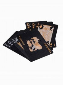 Pokerové karty zlaté A583