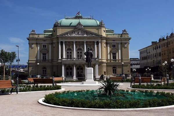 Croatian National Theatre in Rijeka