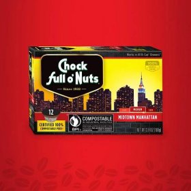 Chock full o’ Nuts Midtown Manhattan Package Design
