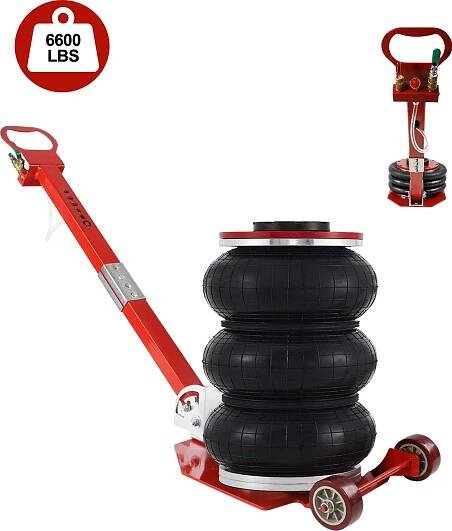 LARS360 3tunový pneumatický zvedák do auta 6600 LBS Air Jack Air Jack Air Jack pro