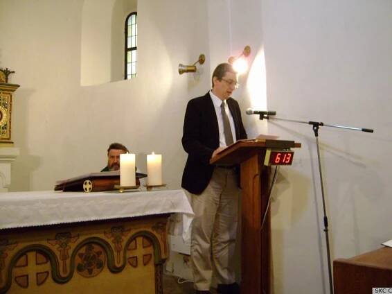 Farnost Praha - bohoslužba s ekumenickým kazatelem Zdeňkem Vojtíškem 2010