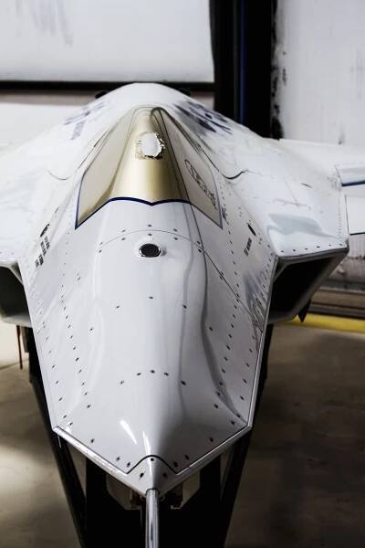 The X-36 was a joint venture between McDonnell Douglas (now Boeing) and NASA Ames Research Center to test a 28% model of a theoretical 4,000 lb fighter jet. The model was necessary because of the ambitious shape and technologies associated with the...