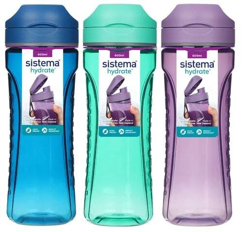 Sistema Hydrate Tritan Swift Flip Top lahev 600 ml