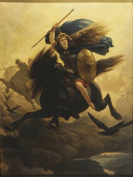 Valkyrie (Valkyrien), 1865