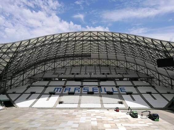 Orange Vélodrome - stadion Olympique de Marseille - Naše švýcarské zážitky