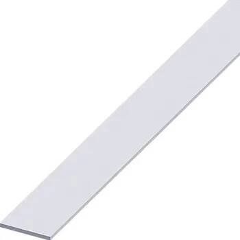 Plochý profil, 25 × 2 mm, 2 m, hliník 474034