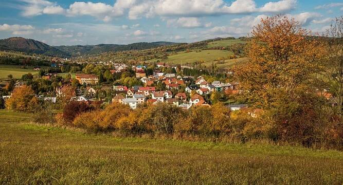 Horní Lideč na podzim