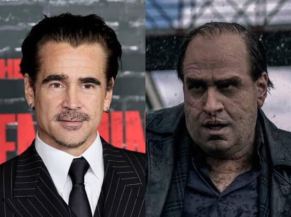 Colin Farrell's Penguin makeup was an 'utter relief' to take off