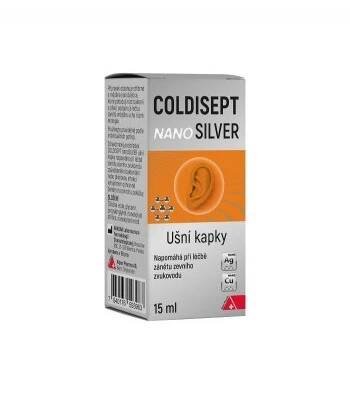 Coldisept nanoSilver ušní kapky 15ml