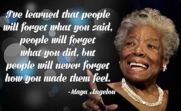 Veterans newsletter august image of maya angelou