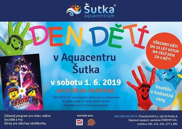 NA DEN DĚTÍ VSTUP DO AQUACENTRA ŠUTKA JEN ZA 1 KČ! - HOTELHOUSE.cz