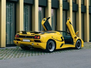 This Diablo SV Roadster is one of only two examples ever built
