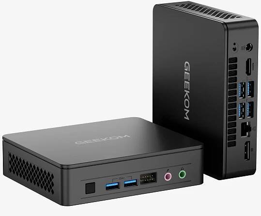 GEEKOM mini PC (HTPC) (repasovaný) Mini Air12 Lite Intel® N N100 3.4 GHz 8 GB RAM 256 GB SSD Intel Win 11 Pro Mini Air12