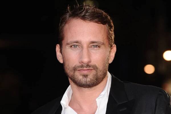 Belgian actor Matthias Schoenaerts