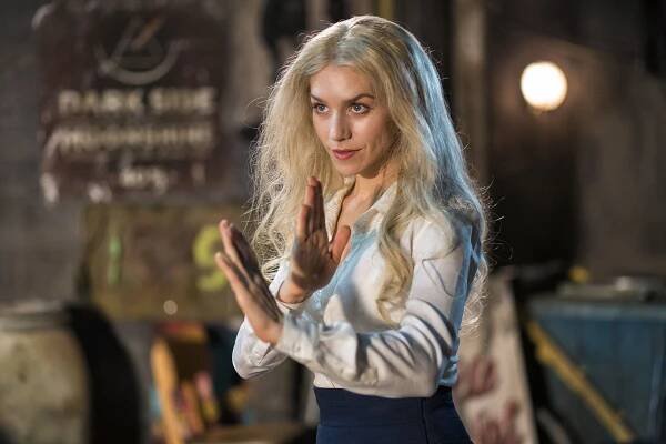 Julia Dietze in Discover Germany | Iron Sky: The Coming Race. Photo: © Splendid Film, Tomi Tuuliranta