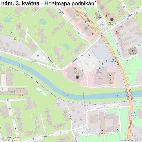 nám. 3. května - mapy | Kurzy.cz