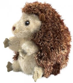 Mládě ježka plyšový 10 × 18 × 12,5 cm 