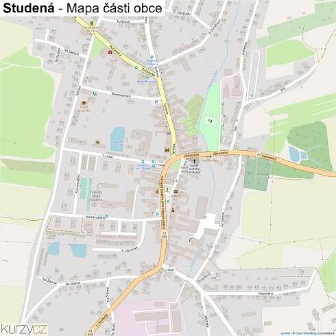 Studená - mapy | Kurzy.cz